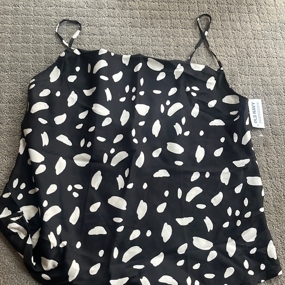 Old Navy camisole black and white with tags - Picture 1 of 3